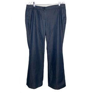 New York and Company Stretch Soft Denim Pants Size 8 Blue